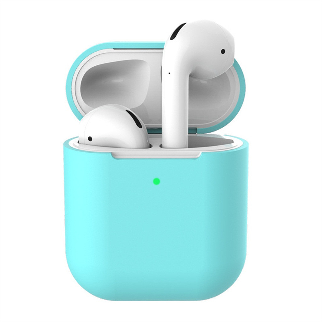 thumbnail image 2 of Estuche de silicona AirPods 2 - Correa antipérdida, protección 360°, para el estuche de carga Apple AirPods 2, 2 of 2